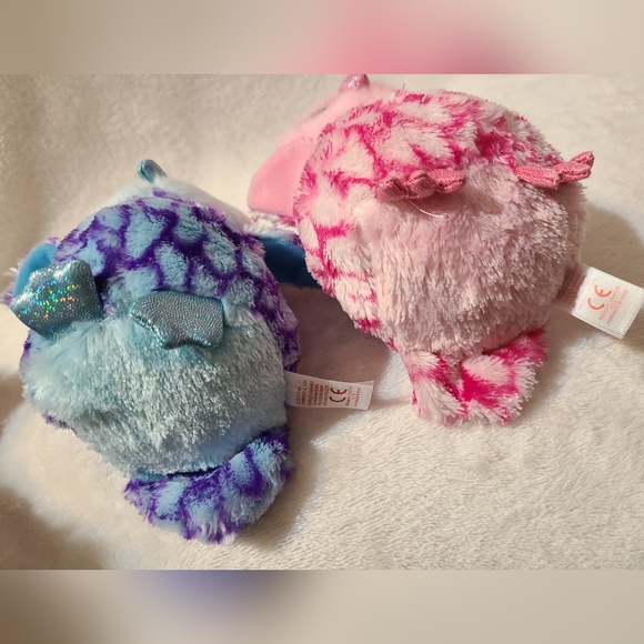 “Pinky the Barn Owl" and “Oscar the Barn Owl” Beanie Boo Plushes 6" - Picture 7 of 7